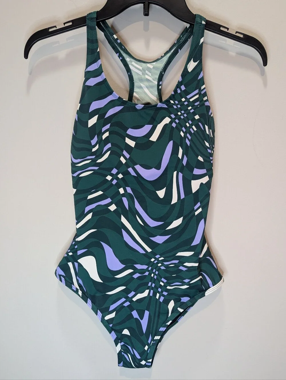 Kt By Knix Period Swim Sport One Piece Geometric Swimsuit Size M